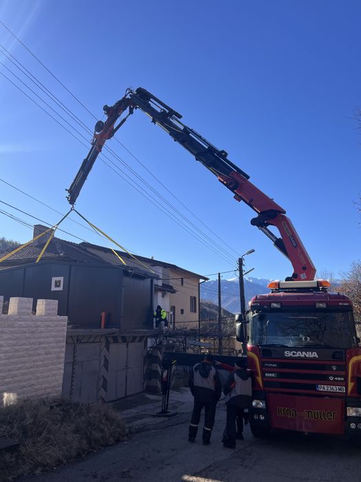 Камион с кран, Автокран, Самосвал с кран