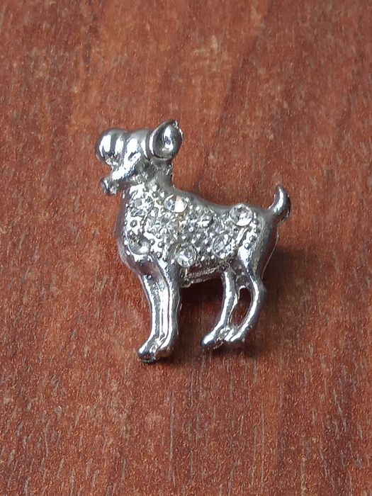 Дамска брошка с цирконий