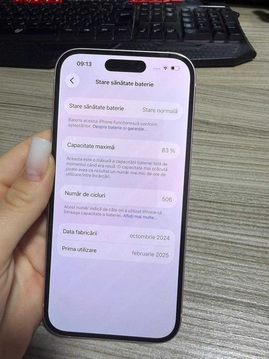Vand iphone 15, 128 gb