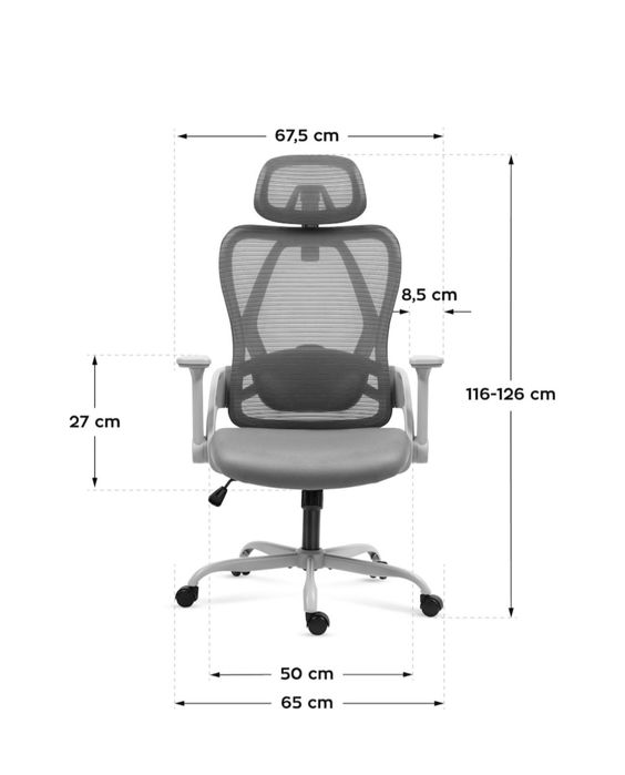Ергономичен офис стол