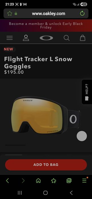 Oakley Flight Tracker L