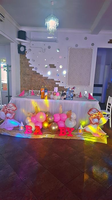 Decor baloane botez, majorat,aniversare, petrecere copii