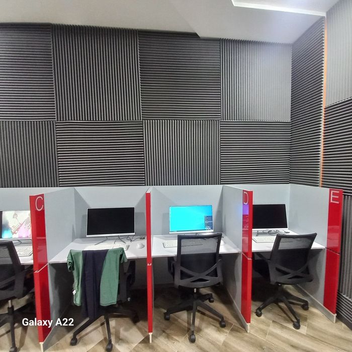 Акустический поролон, эхо ловушки , колл центр, студия