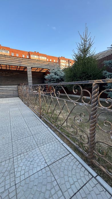 Забор кованный б/у