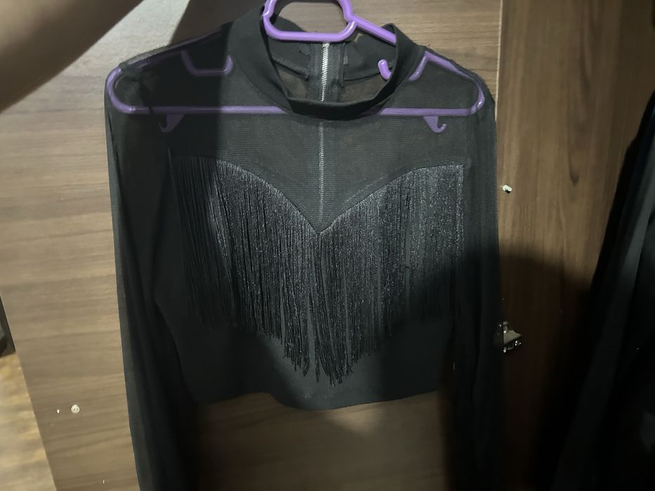 Bluza cu franjuri