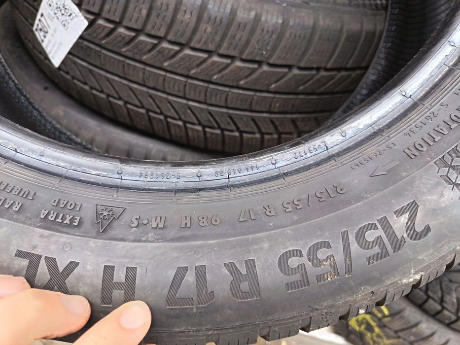 Anvelope MS iarna 215 55 17 continental 2023 5-6.5mm