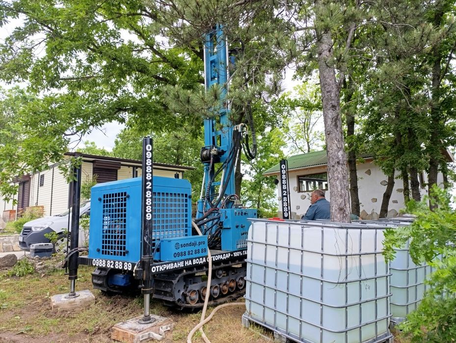 Сондажи Варна проучване за вода с Георадар Еърлифт почистване
