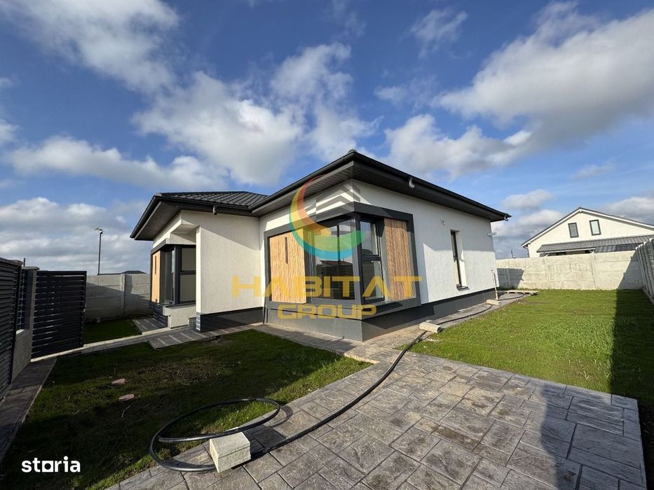 Casa individuala pe parter- 3 camere- teren 359mp- Vidra