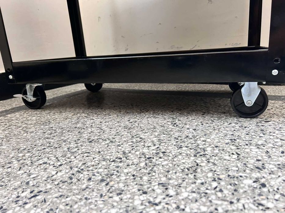 Количка за инструменти 3 рафта - черна