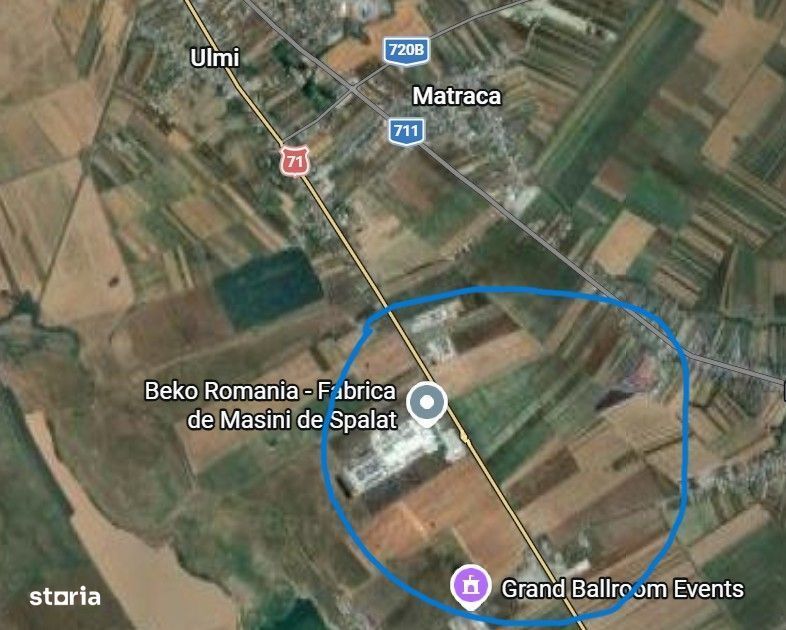 Oferta - teren industrial 9,9ha - langa Targoviste, zona Beko/Arctic