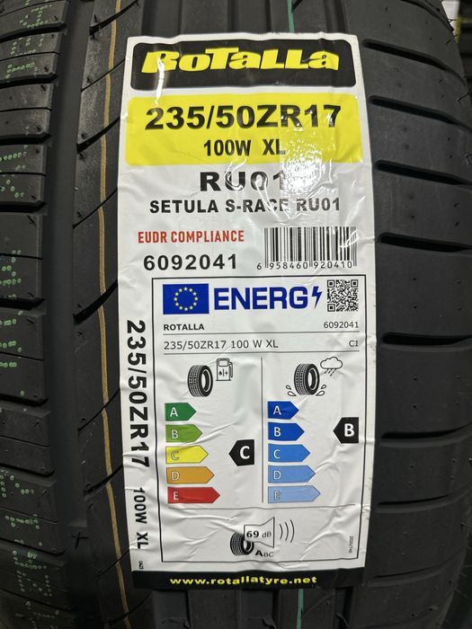 Нови летни гуми ROTALLA RU01 235/50R17 100W XL НОВ DOT БОРД 2355017