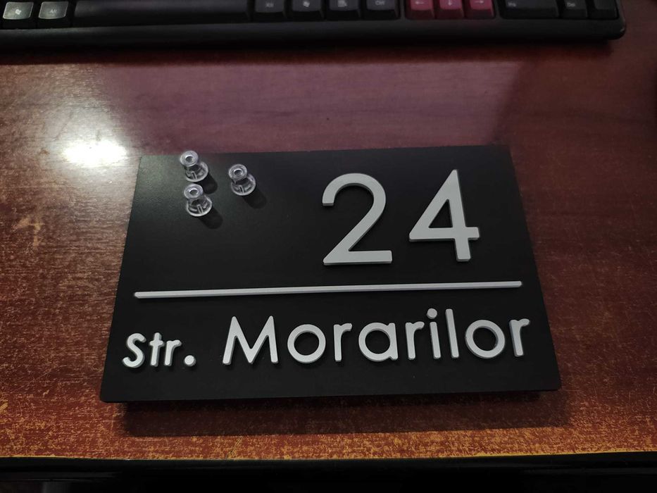 Numar casa, placute stradale