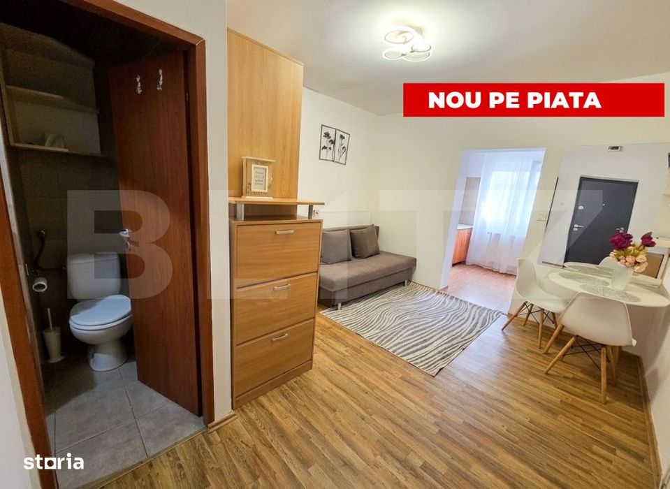 Garsoniera Freidorf - Ideal Investitie, Parter, Mobilata, Cash Only