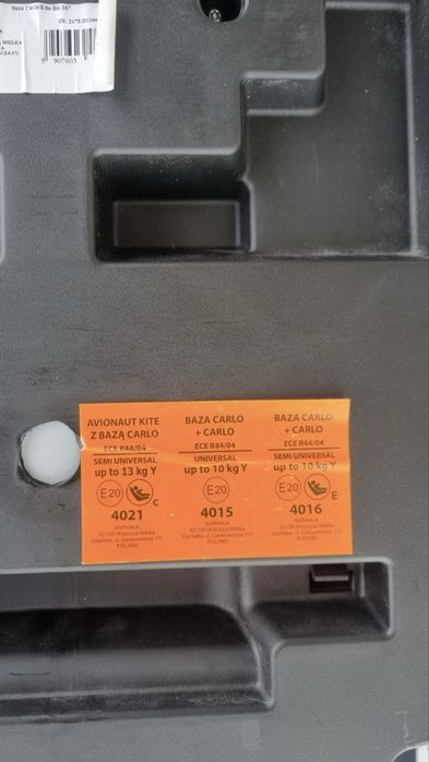 Baza isofix Carlo pentru scaun/scoica auto