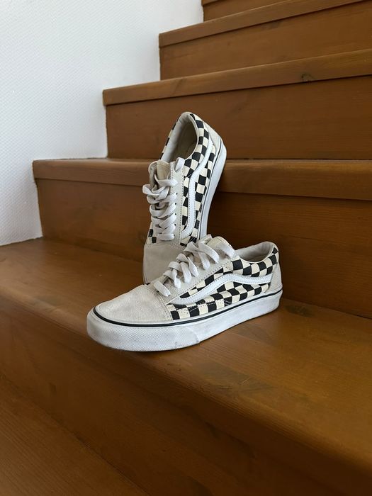 Vans Old Skool Checkerboard black/White - Оригинал 37 размер