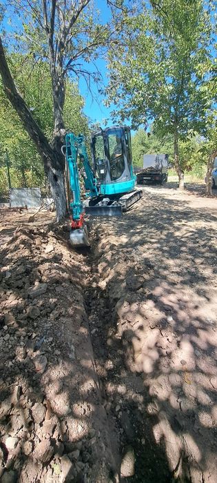 Услуги с Мини багер и Самосвал Ямбол.Мини багер с чук