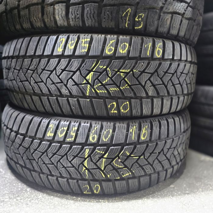 2x 205/60/16 M+S DUNLOP 2020 Stare excelentă