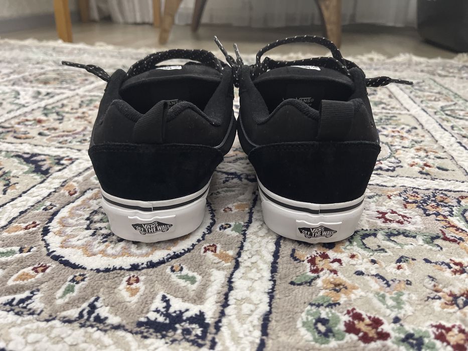 Vans Knu Skool черные оригинальные