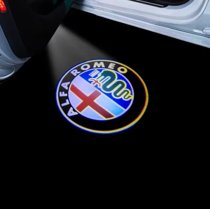 Set 2 Holograme usa Alfa Rome Giulietta Mito Stelvio Giulia 159 Brera
