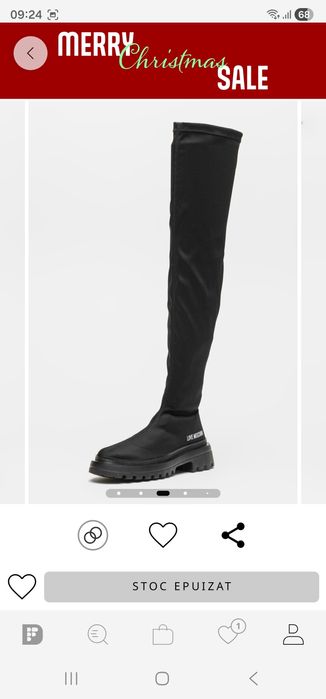 Vand cizme Love Moschino