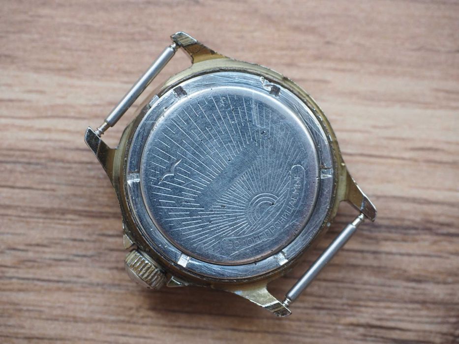 Ceas sovietic mecanic Vostok, 34 mm, unisex, rezistent la apă, URSS