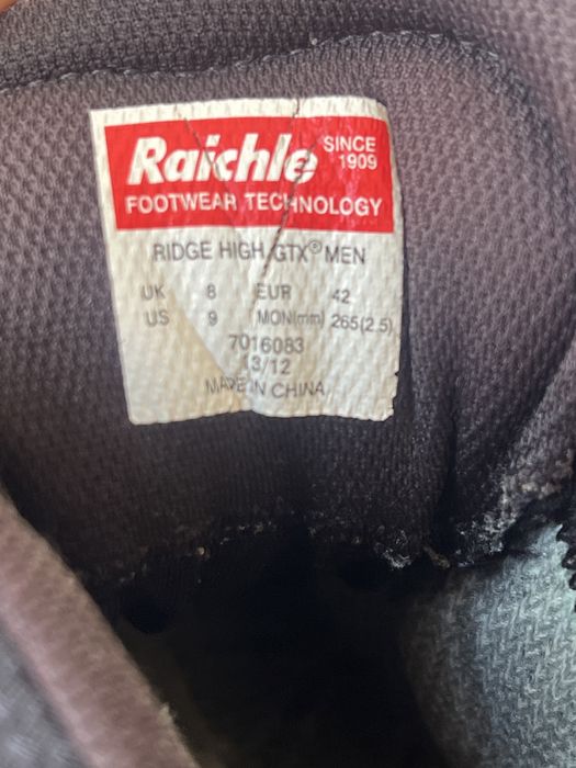 Bocanci mammut raichle M 42 drumetii munte