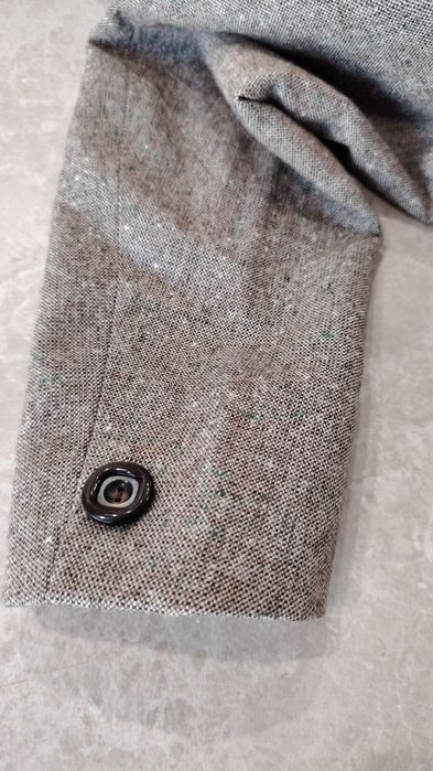 Дамско вълнено сако меланж