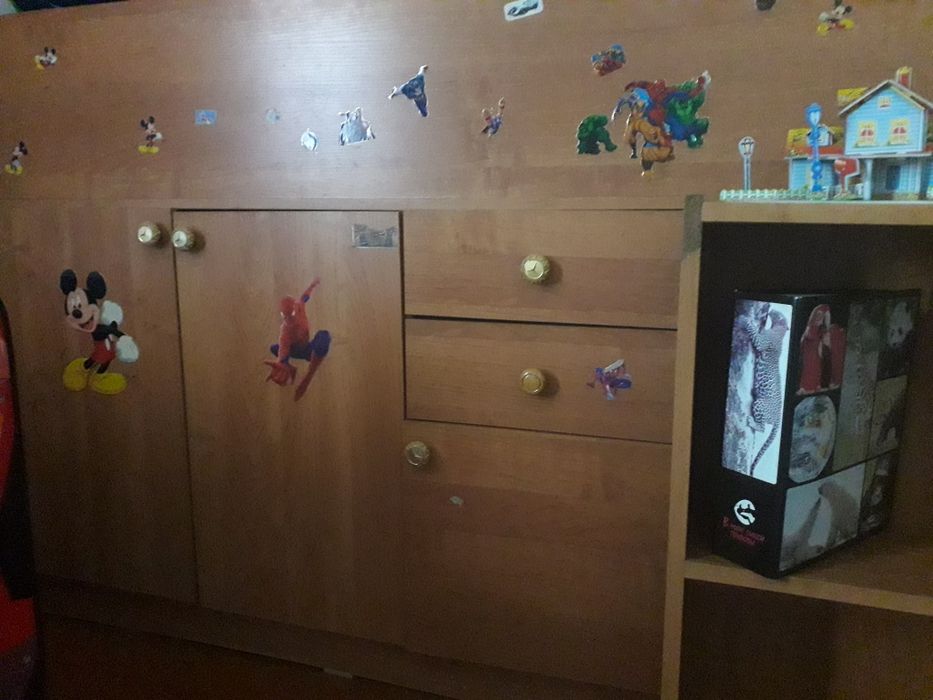 Детская кровать-чердак трансформер