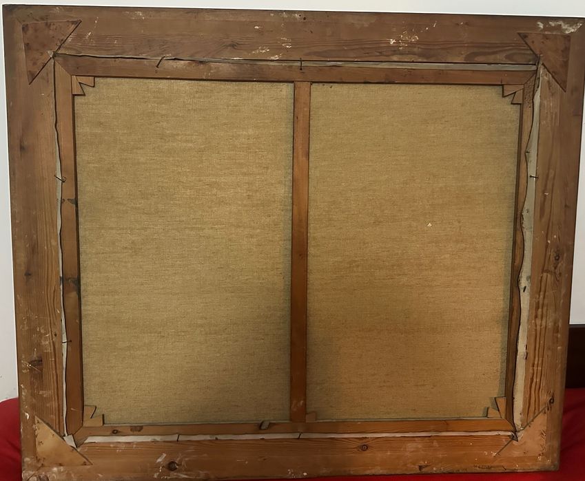 Голяма маслена картина на платно