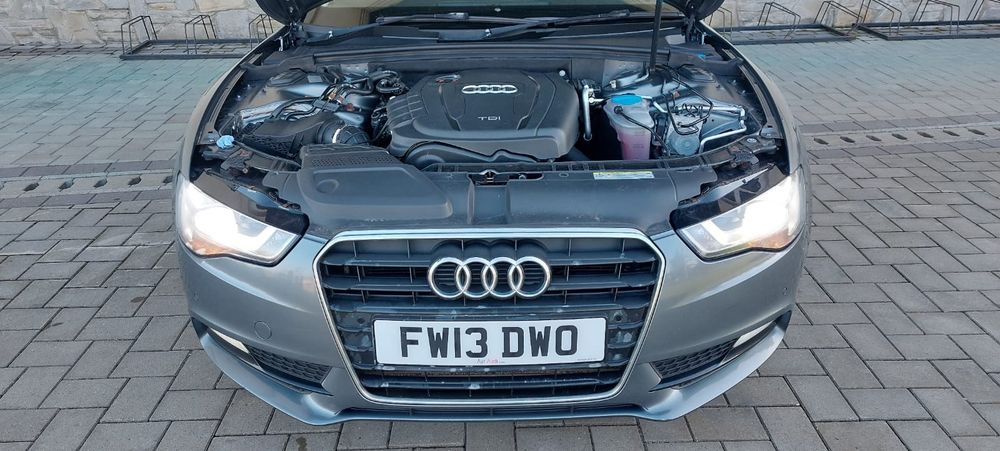 Audi A5 din 2014 2.0 TDI Automată 8+1 Volan pe dreapta Anglia