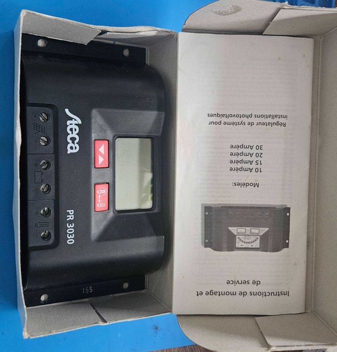 фотоволтаичен панел 215W + контролер 30A Steca PR3030 за кемпер и каравана