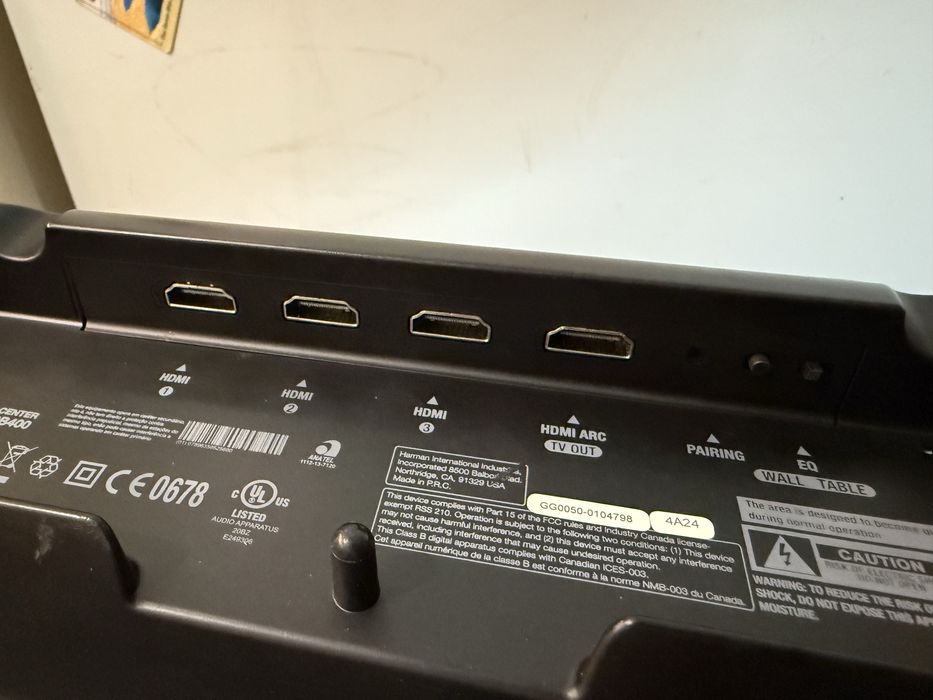 Саундбар JBl Subwoofer Cinema CB400