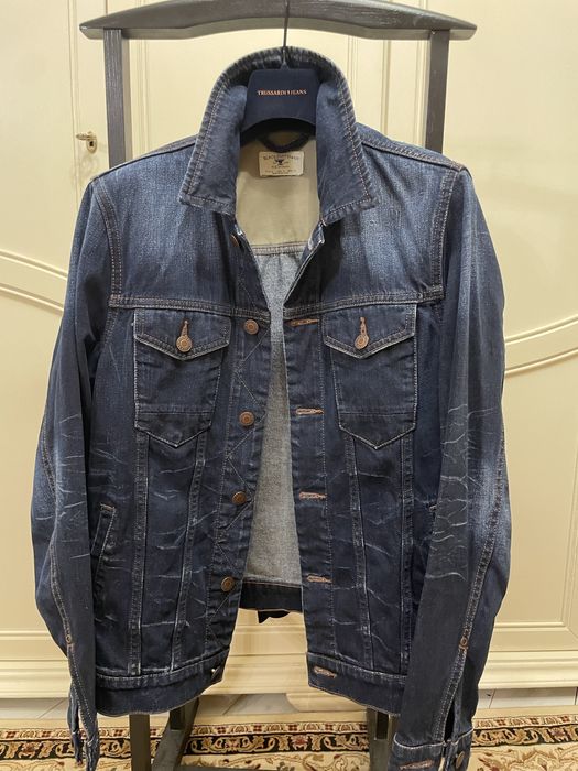 Джинсовая куртка Mango мужская