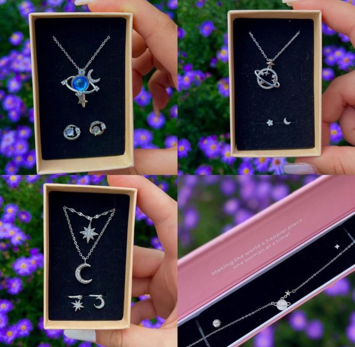 Дамски сребърни комплекти.