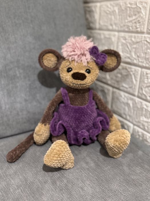 Ръчно изплетени плюшени играчки