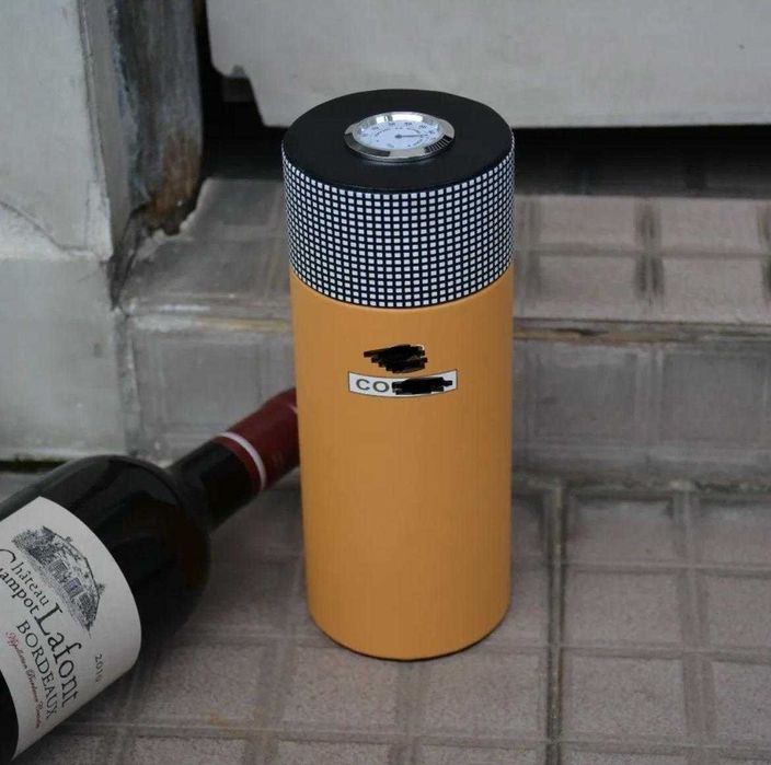 Кожена кутия за пури хумидор