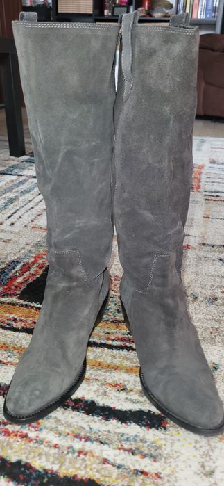 Cizme dama piele intoarsa marime 38