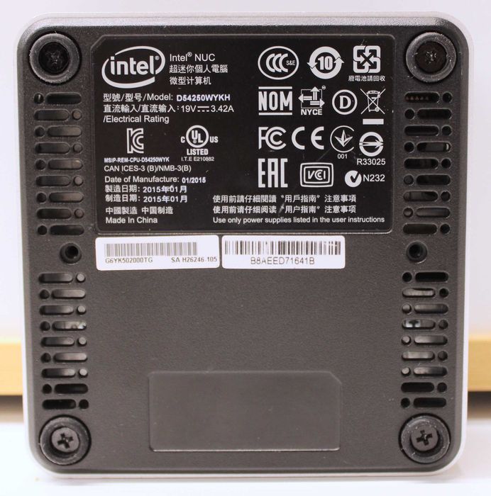 Мини компютър Intel NUC D54250WYKH