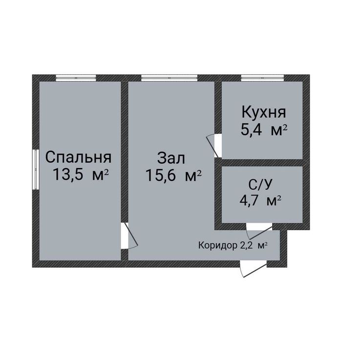 Продажа 2-комнатной квартиры