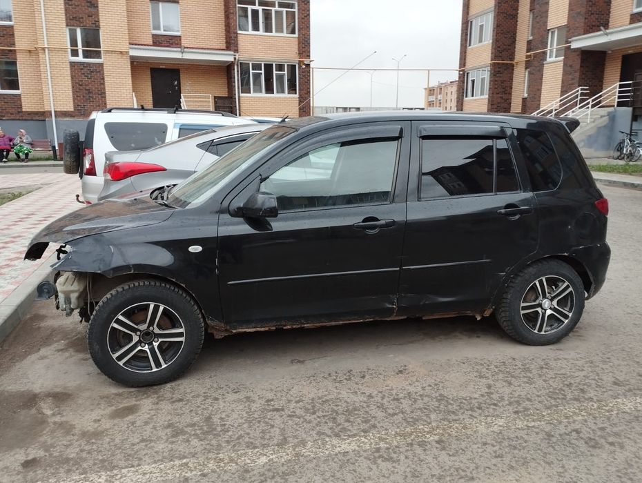 Продам двигатель на Мазду демио 2004 года
