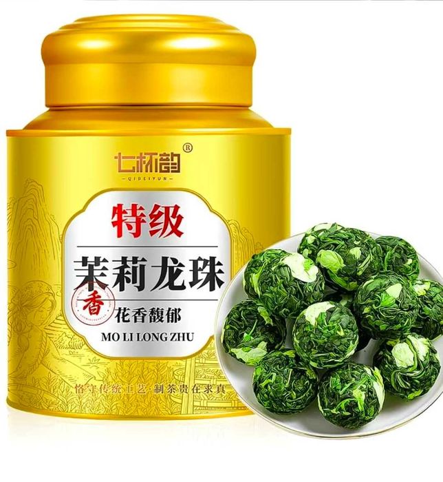 Чай зелёный  Жасминовые Жемчужины Дракона