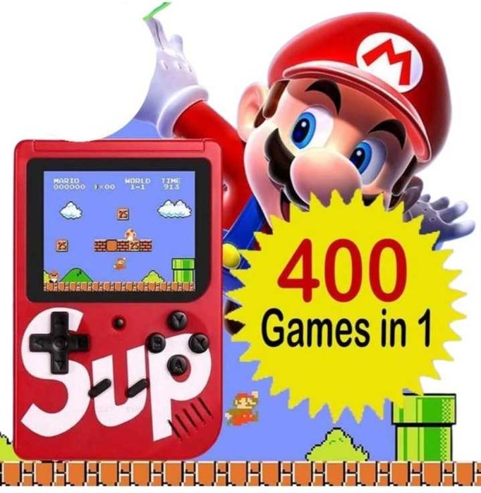 Ретро 400 ИГРИ Конзола NINTENDO GAME BOY PSP видеоигра джобна