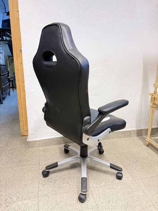 Офис кожен стол с механизъм