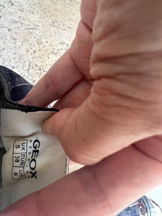 Tenisi GEOX CAMOTARTAN, marimea 38, noi