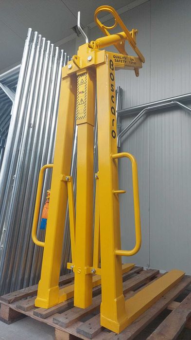 Bena Boscaro Italia - haba cu autodescarcare de 1000l, autobasculare pentru moloz , deseuri pt macara, furca macara pt paleti Boscaro