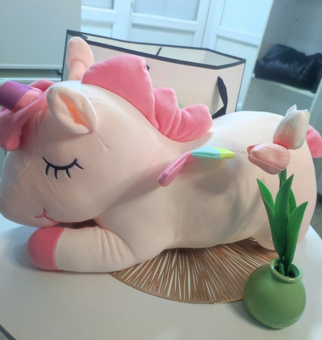 Мишки Стич с пледом .Игрушки .Подарки