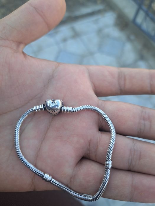 Pandora браслет серебро