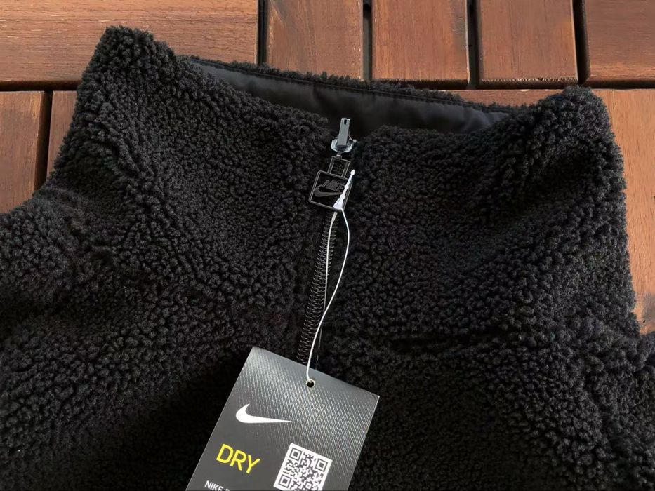 Geacă Nike Big Swoosh Fleece Reversible Premium Jachetă Cu 2 Fețe