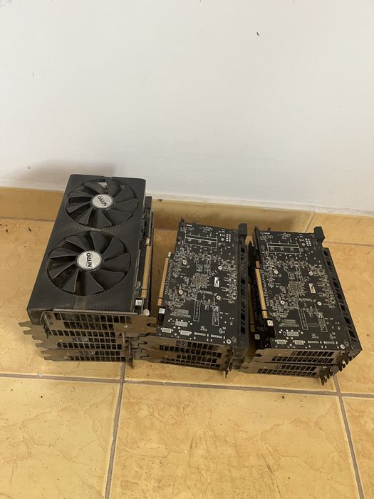 Placi video rx470 Sapphire si p106-100 fara iesire video