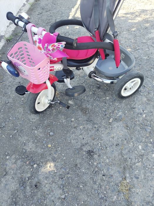 Tricicleta copii pliabila Coccolle Urbio Air Red